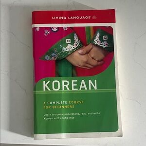 Living Language Korean Course Book